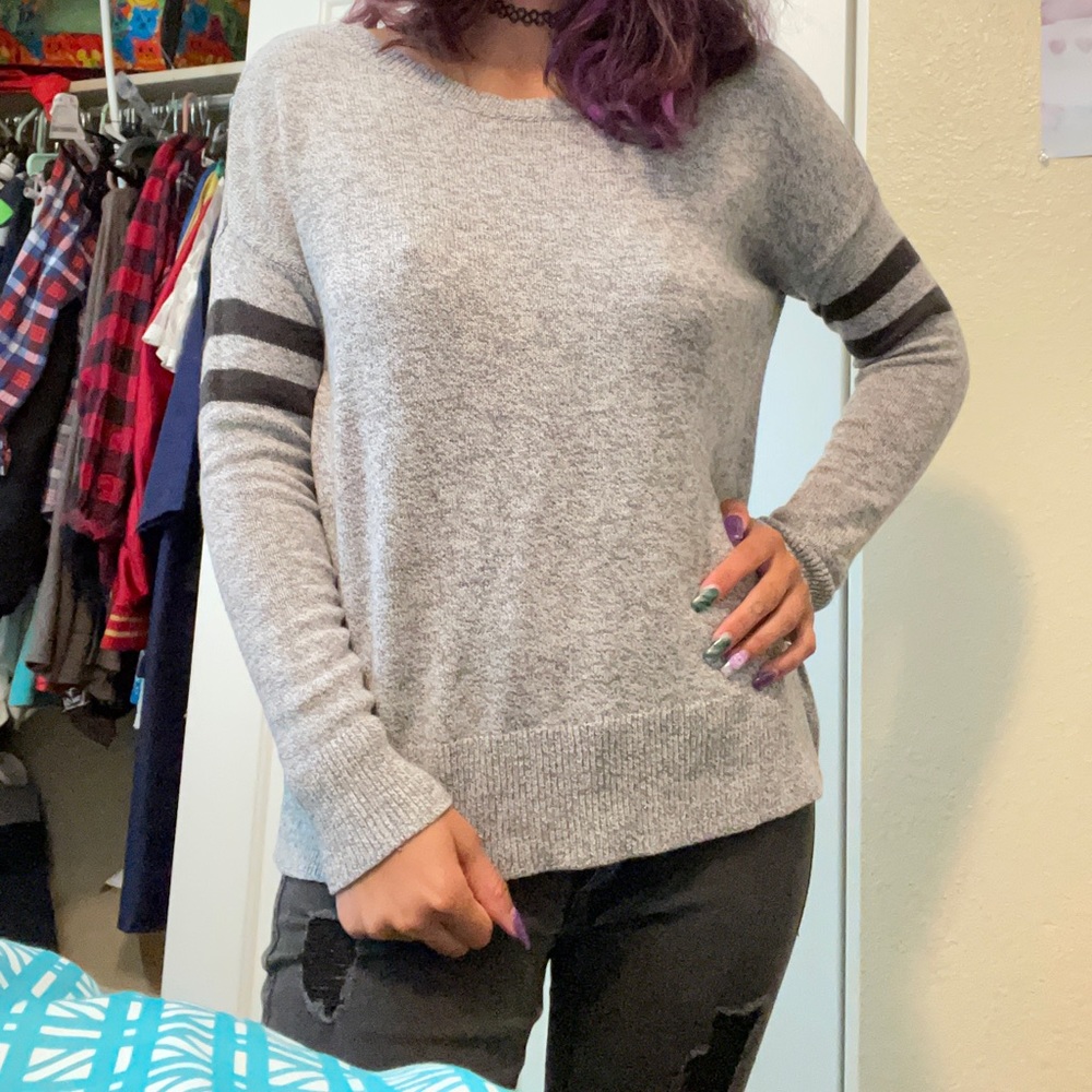 Comfy grey sweater